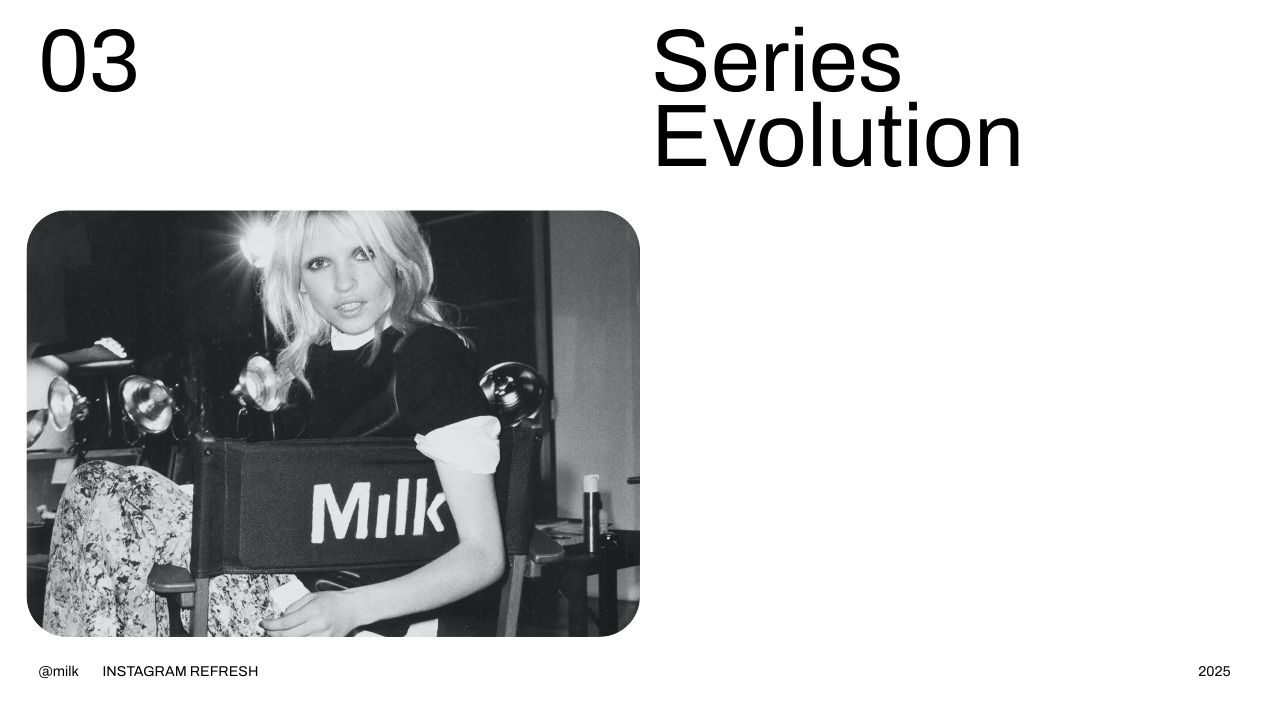 Milk Instagram Playbook, slide 12 of 39