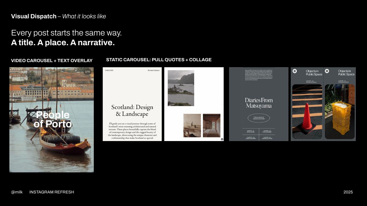Milk Instagram Playbook, slide 29 of 39