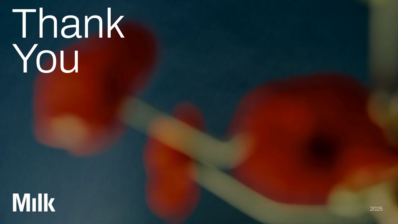 Milk Instagram Playbook, slide 37 of 39